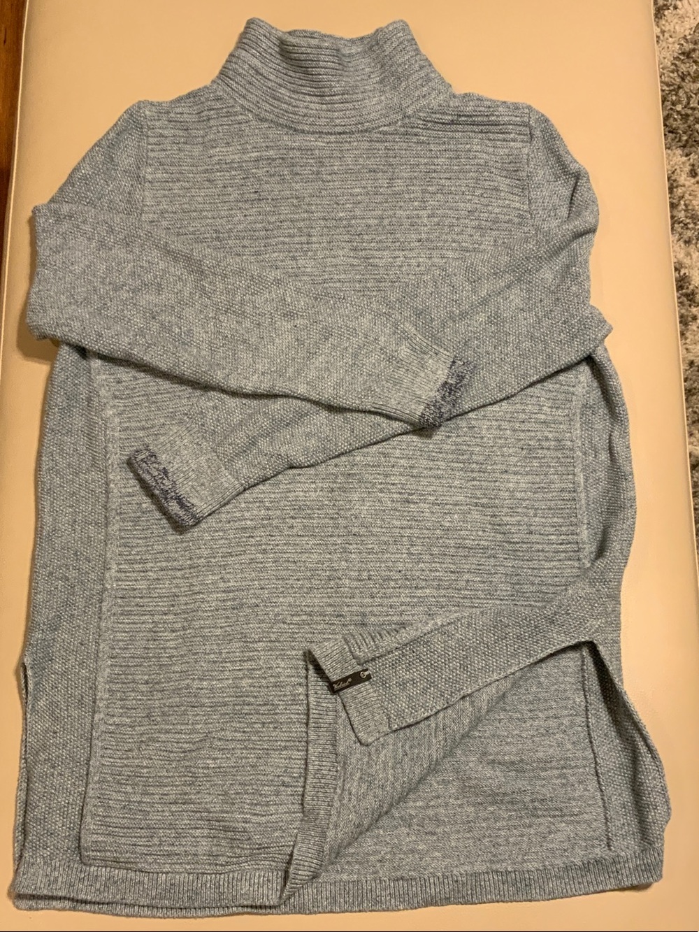 Woolrich Light Blue Women’s Turtleneck Sweater